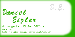 daniel eizler business card